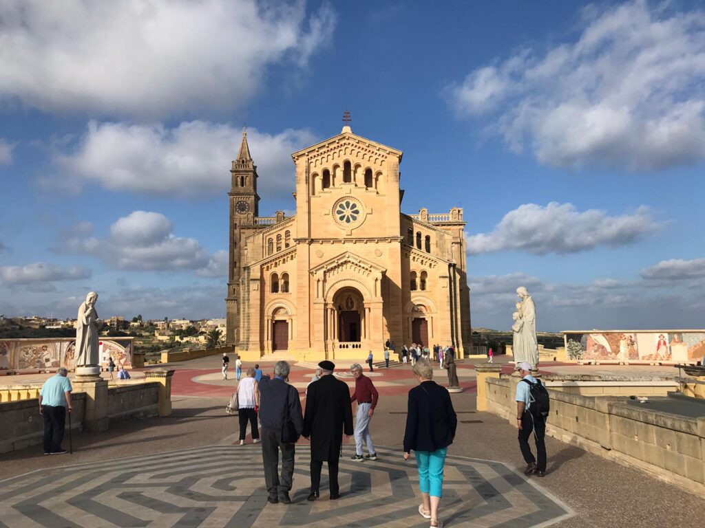 Catenians Malta Day 2 - Basilica of the National Shrine of the Blessed Virgin of Ta' Pinu
